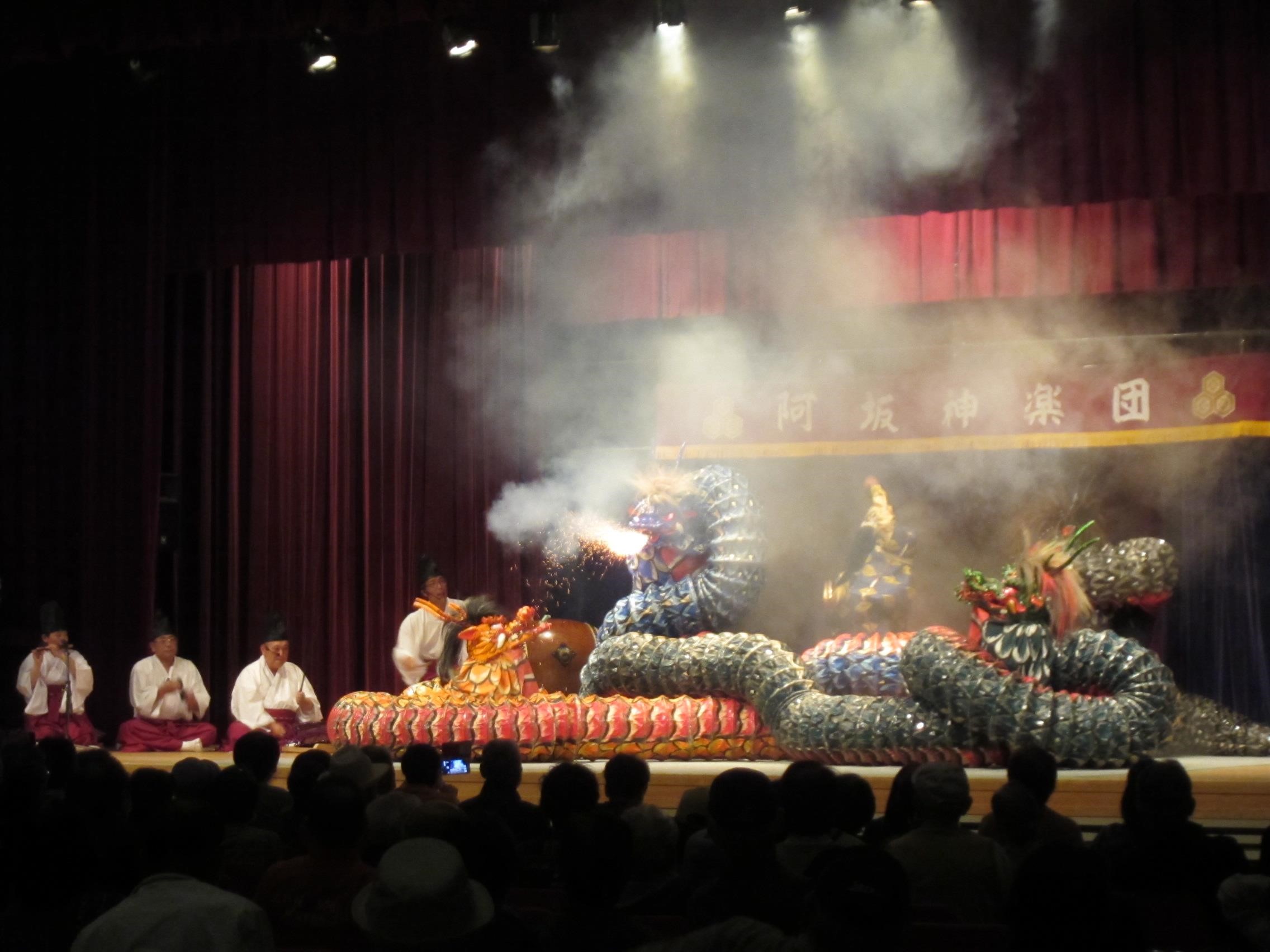 町民文化祭　神楽団