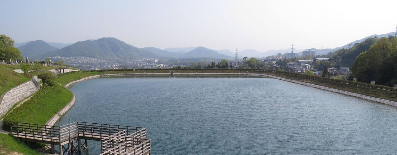 熊野町の風景