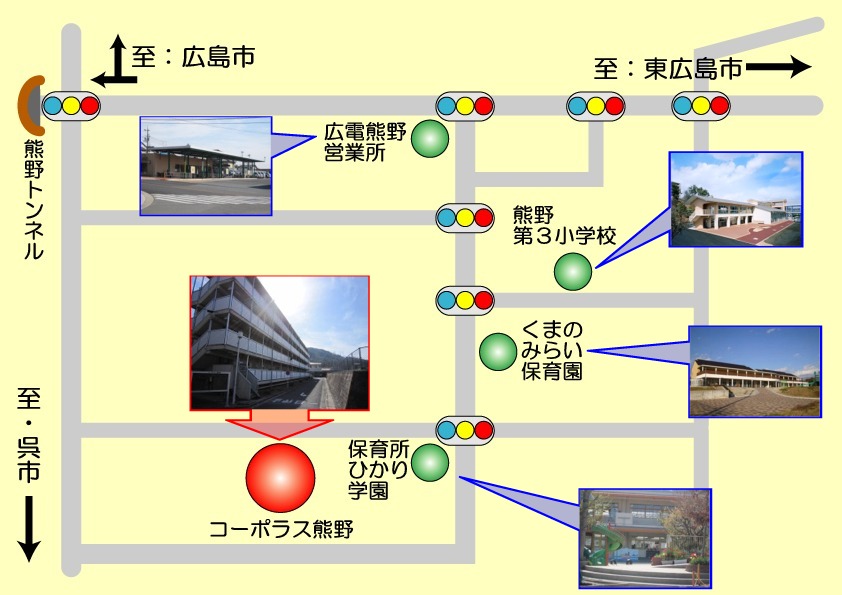 コーポラス案内図