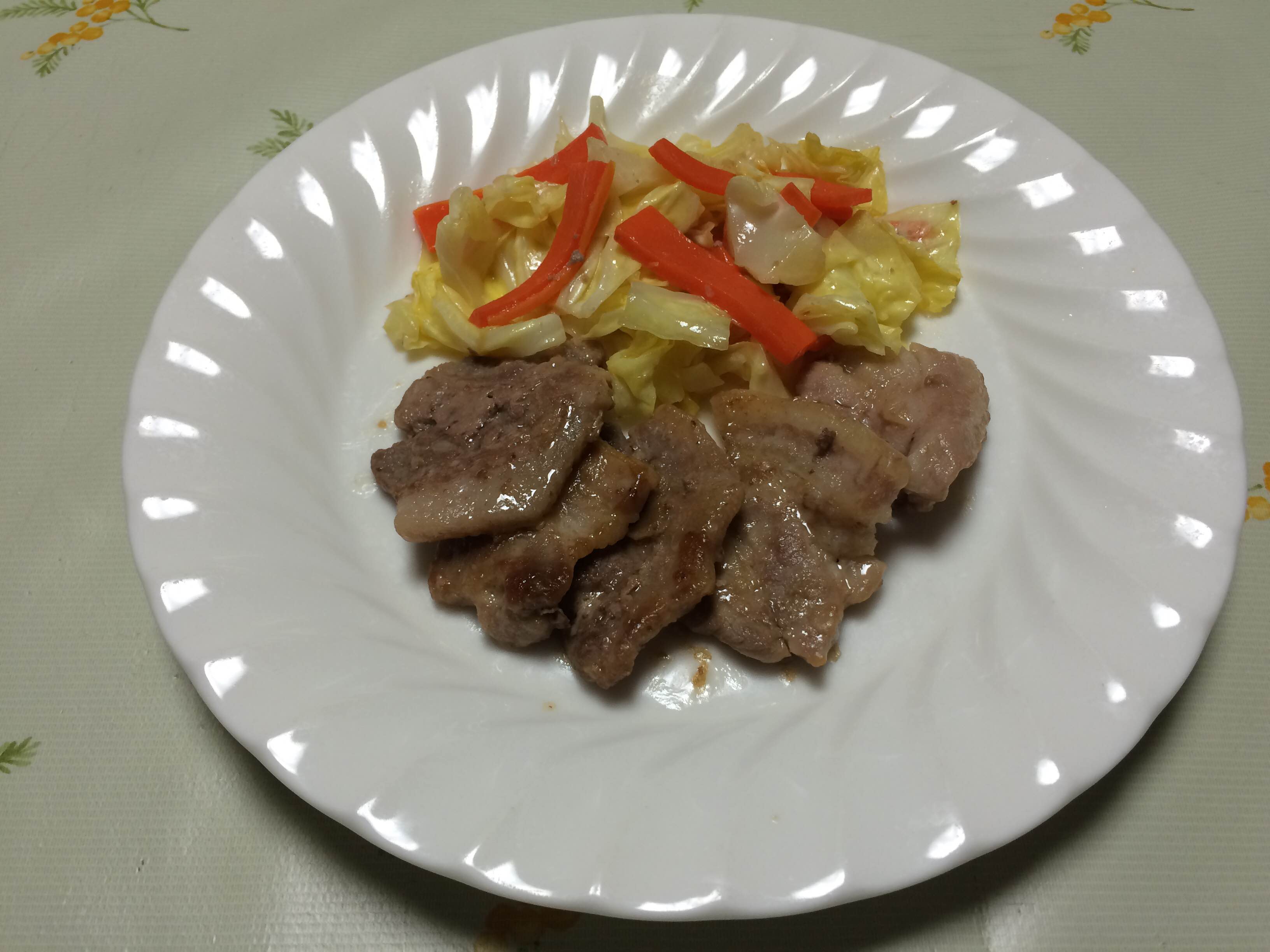 豚肉のポン酢照り焼き