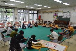 町民会館の様子