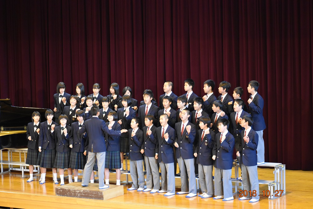 熊野中学校　合唱