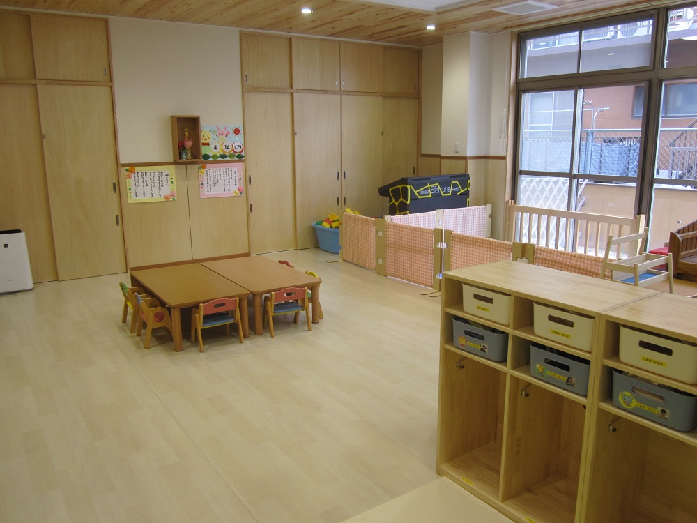 認定こども園第二聖徳幼稚園　園舎の中の様子