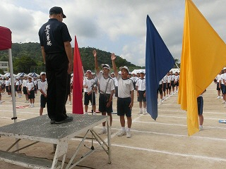 体育祭　開会式