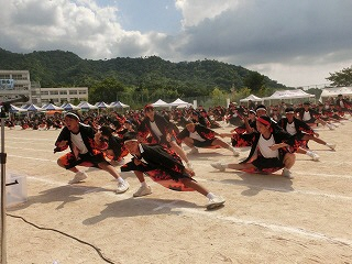 体育祭　ソーラン