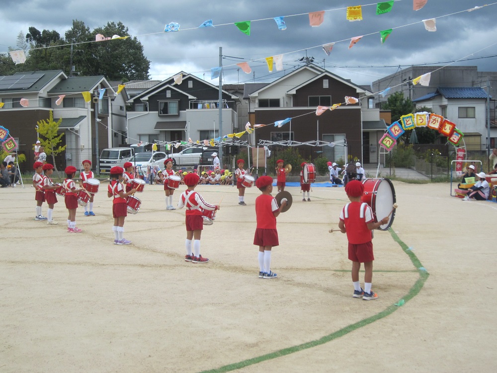 中央保育園　運動会の様子