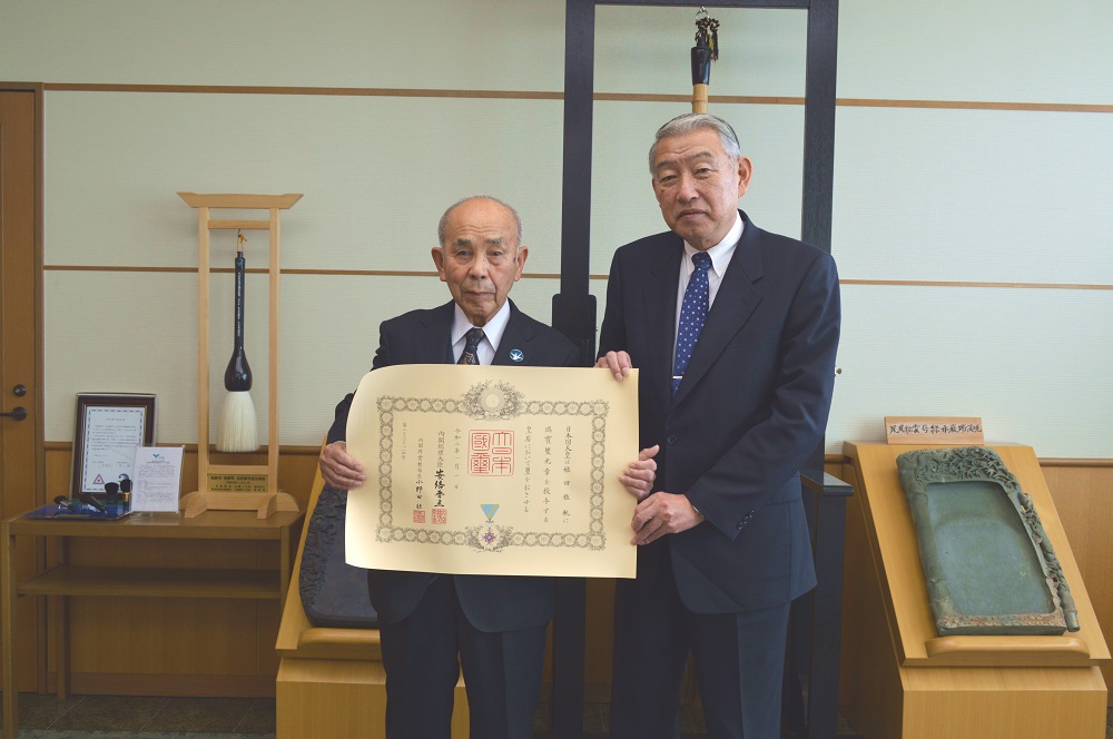 植田さんと町長