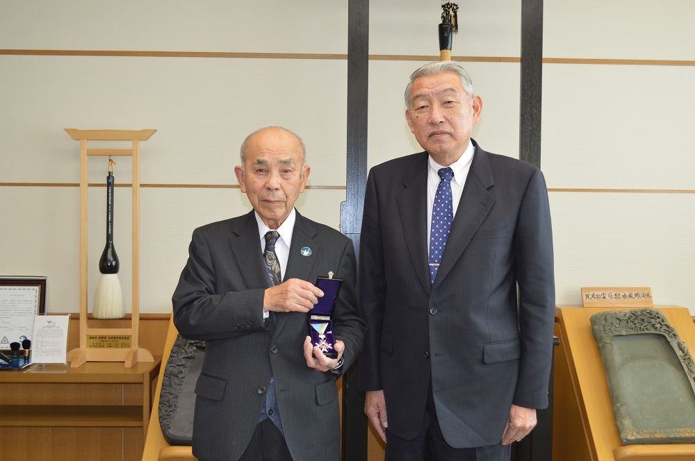 植田さんと町長