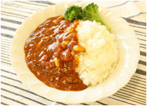 とまとカレーの写真