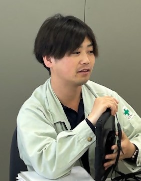 現場代理人、的場さんの画像