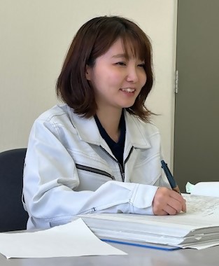 熊野町都市整備課、小倉主任主事の写真