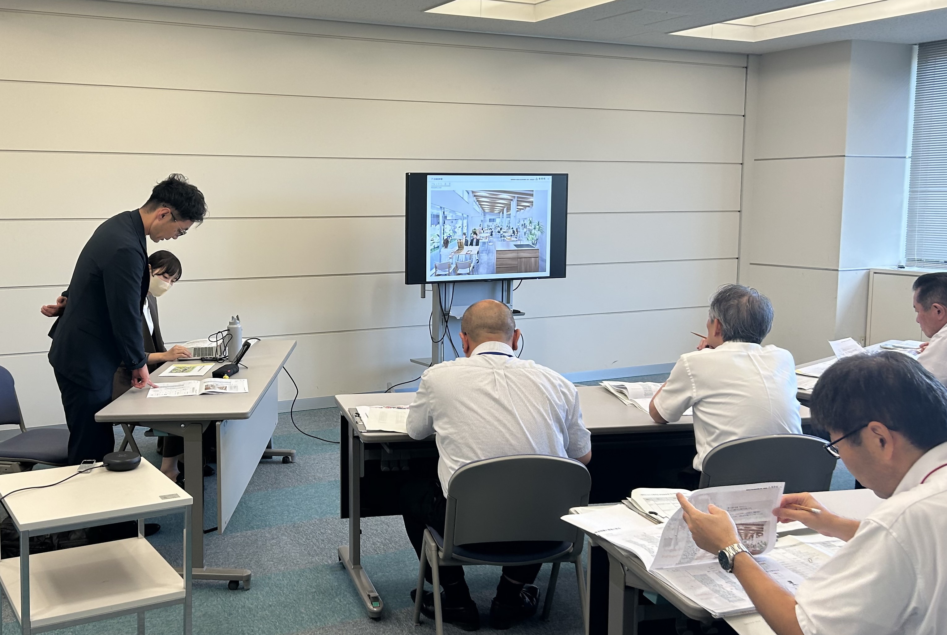 プレゼンテーションの風景