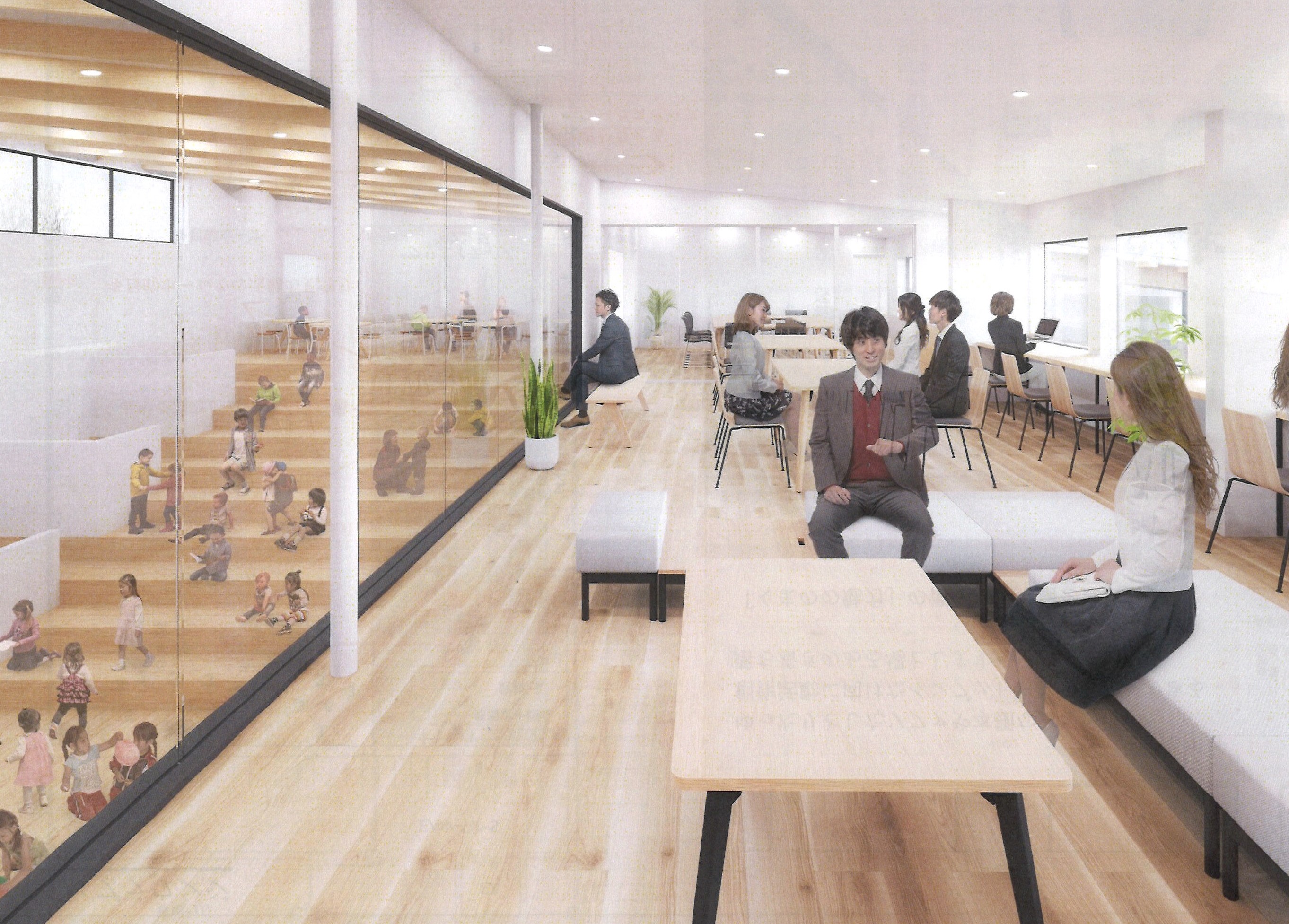 談話スペースの画像