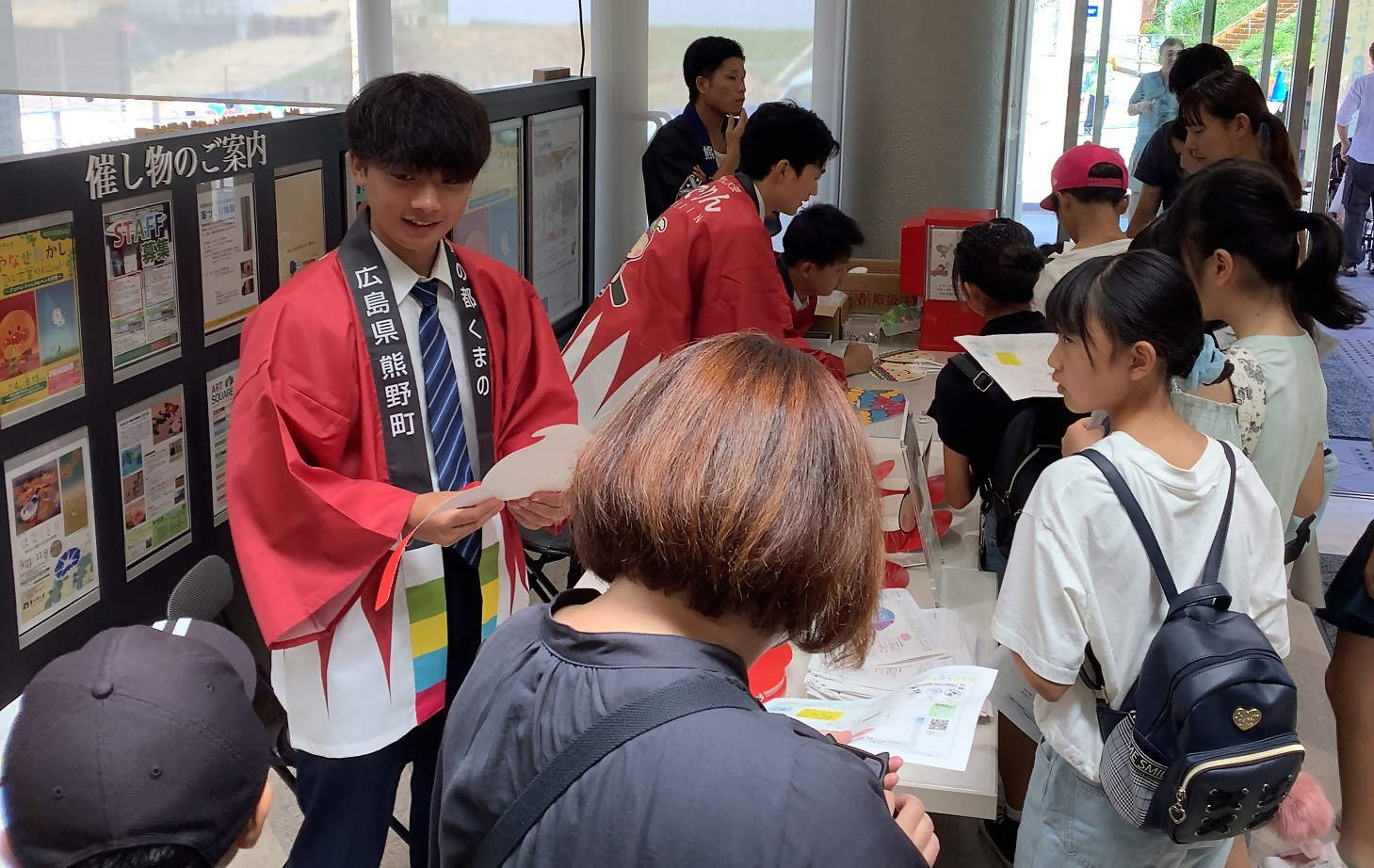 福島さんの活動風景